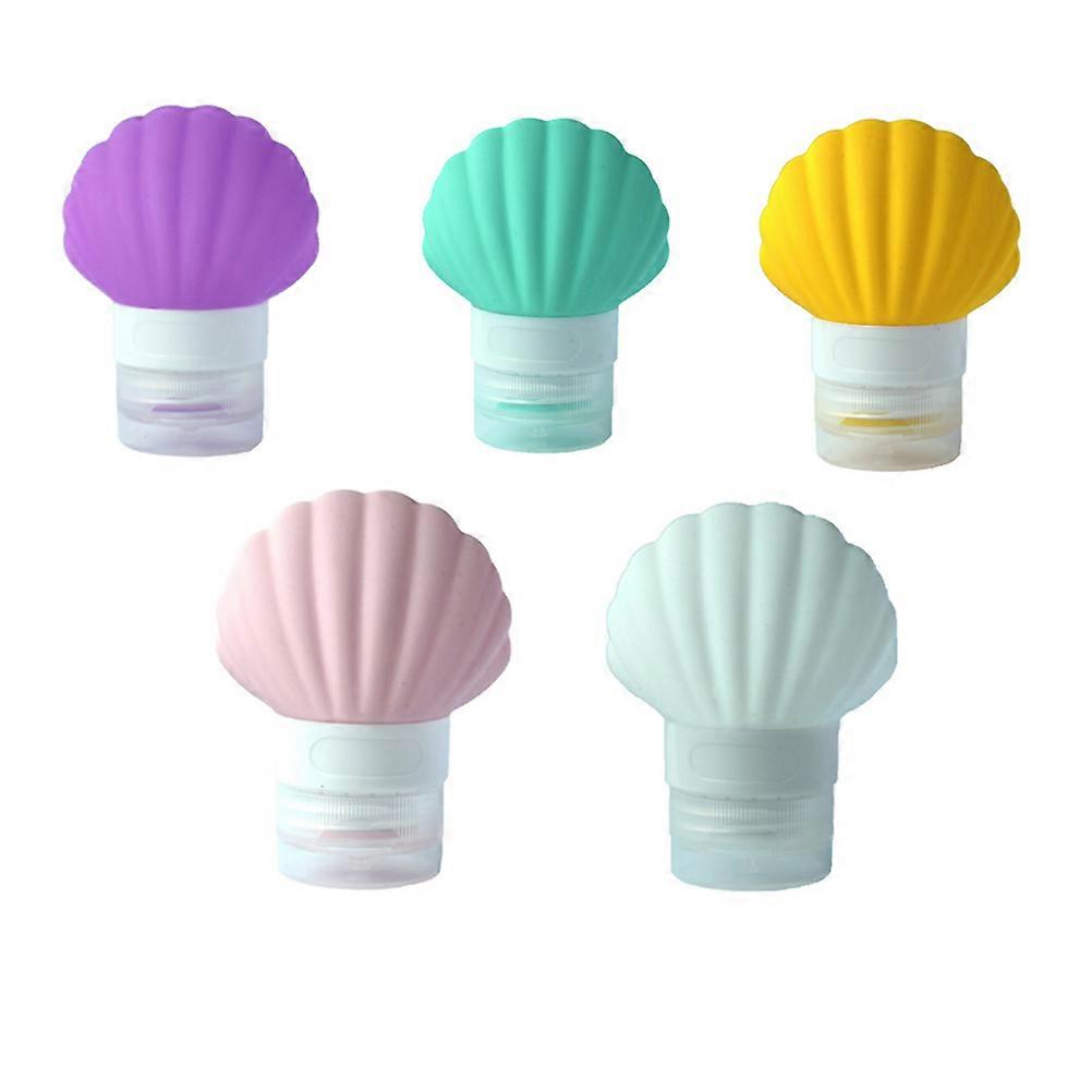 Travel Bottle Silicone Cosmetic Packaging Shell for Storage Use 15Pcs