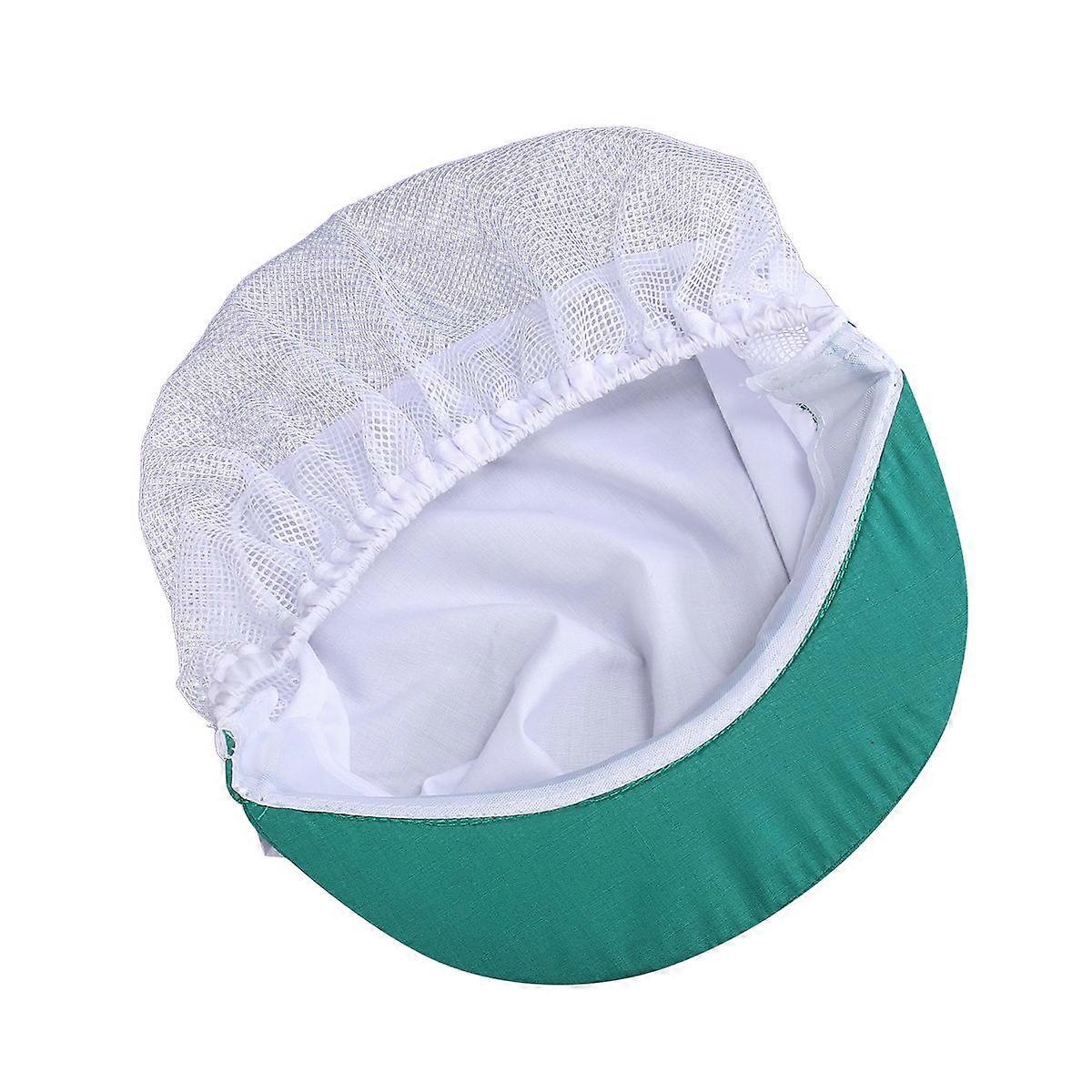 Mesh Working Cap Chef Hat for Women Breathable Protective Hat