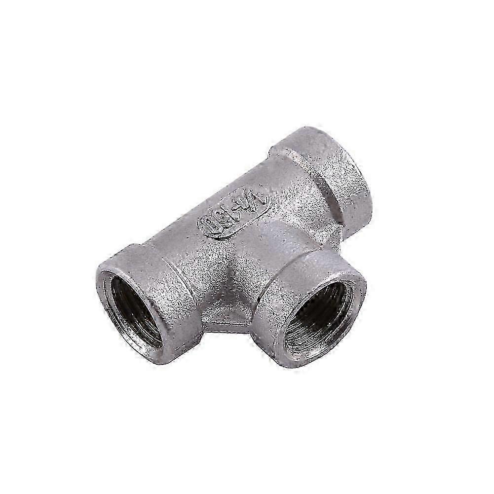 Hose Fitting 3 Way Quick Coupler Stainless Steel Tee Fitting 1/4'' NPT Pipe Fittings,2pcsDN8 2025