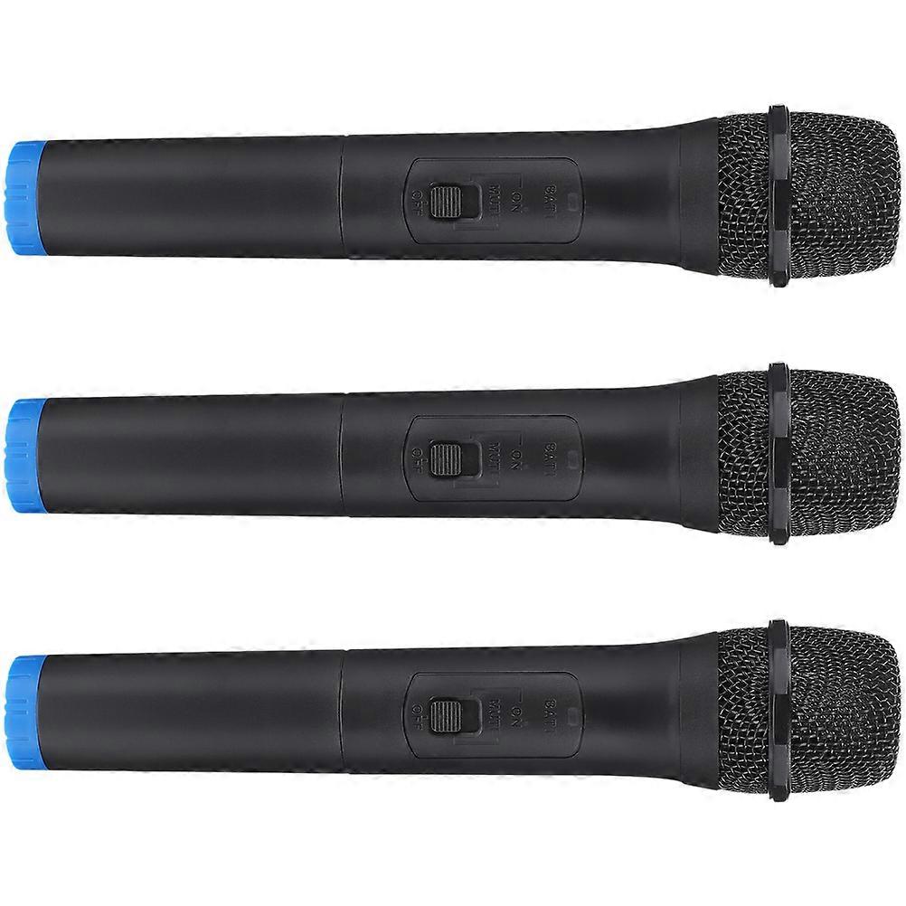 Kids Microphone Model Training Prop for School Performance 24x4.5cm Role-Playing 15 Pcs