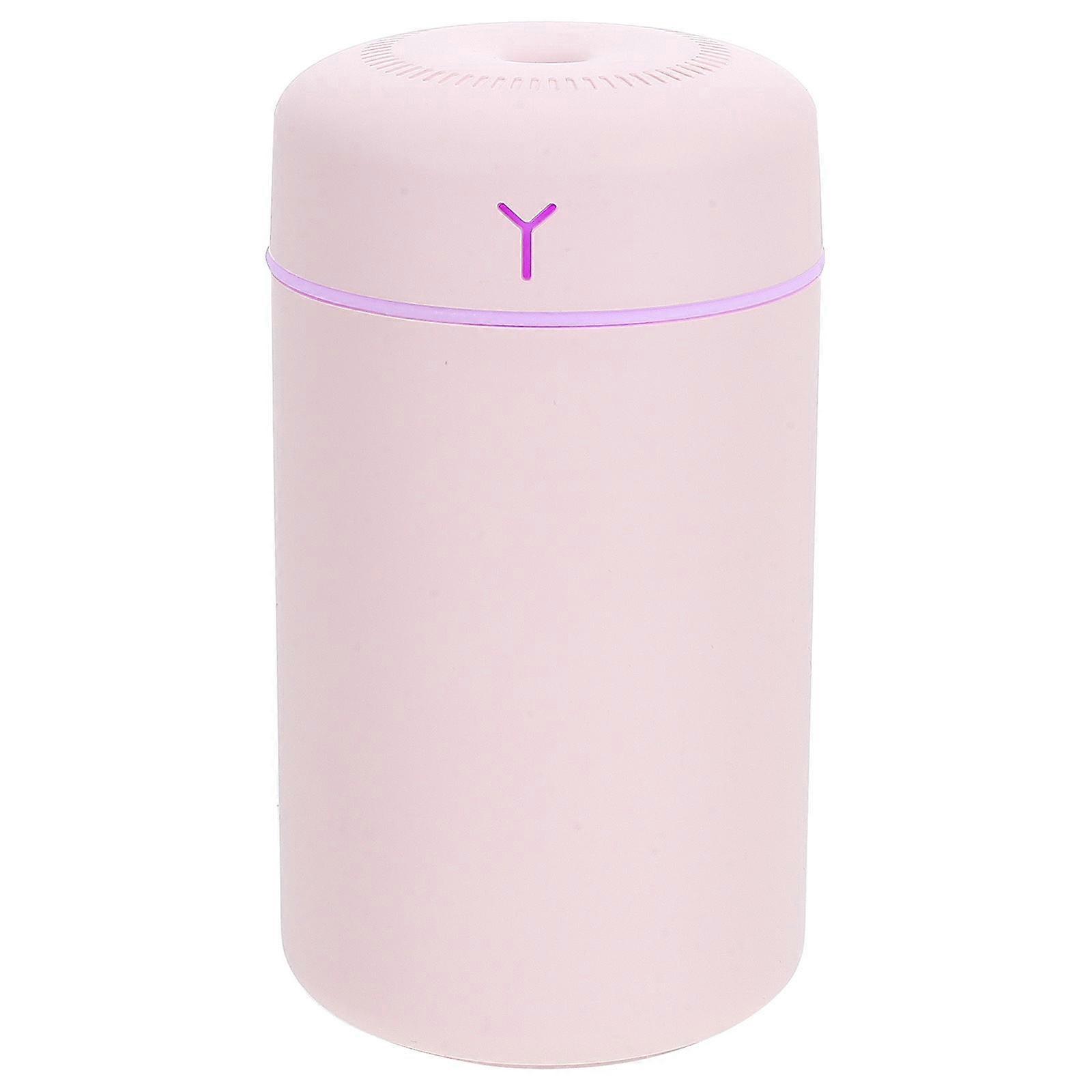 Pink Desktop Small Humidifier for Home Use 2Sets USB Charging Humidifier