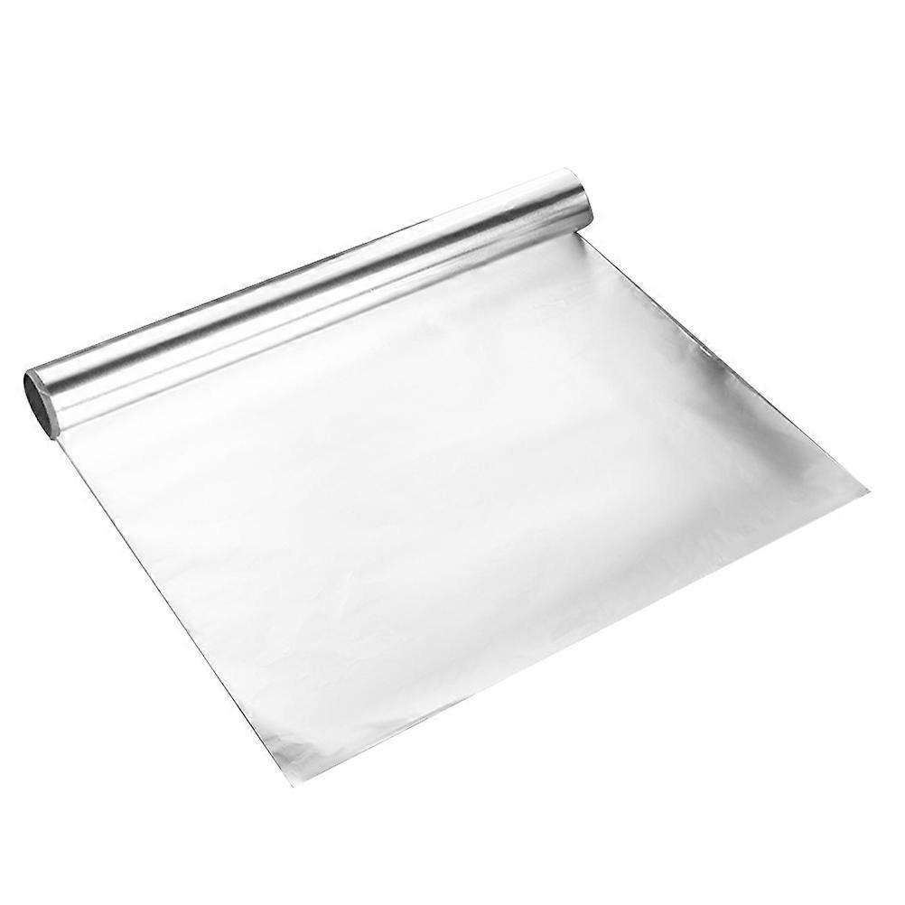 Silver Baking Foil Roll Aluminum Foil for Barbecue 4 Rolls