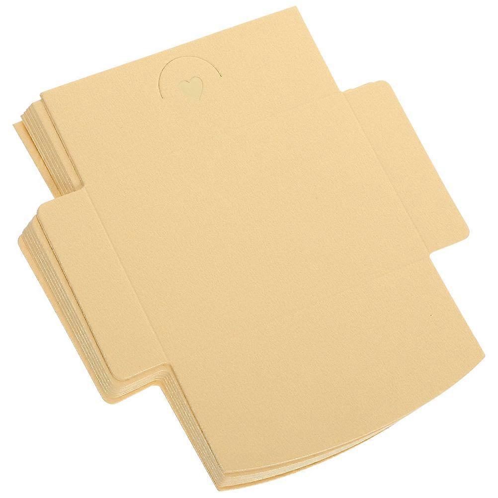 Golden Paper Small Envelopes for Invitations and Cards 80Pcs