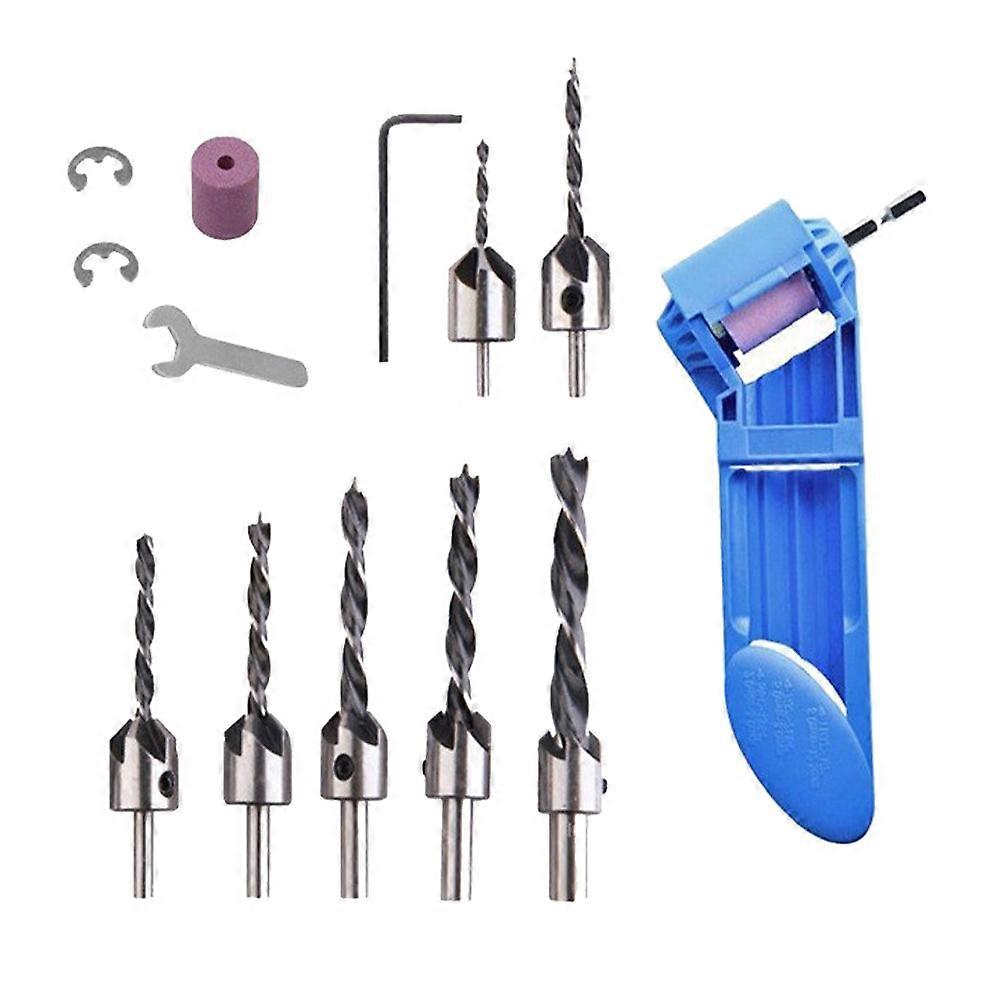 Portable Drill Grinder Grinding Tool Metal Grinding Tool For Workshop Diy Projects Home Improvement 1 Set