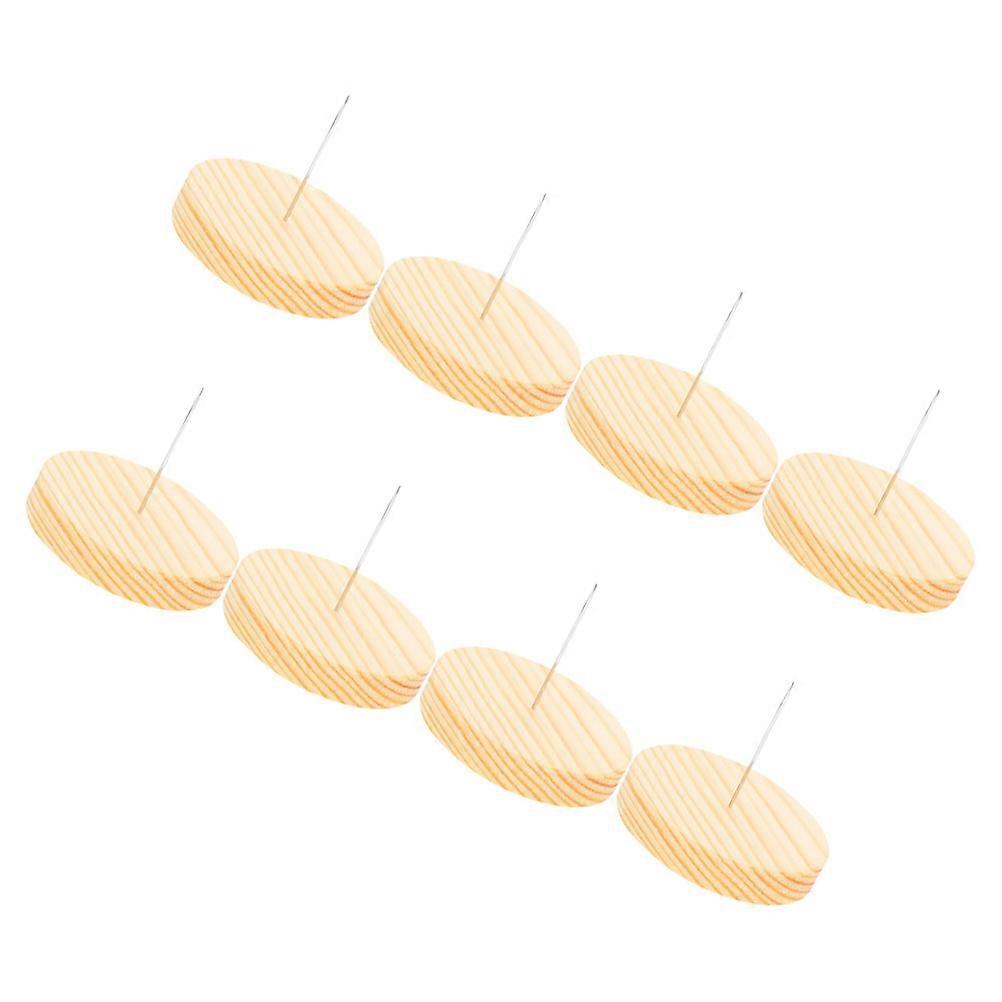 Crochet Doll Stand Wood Base for Doll Display Support 8Pcs