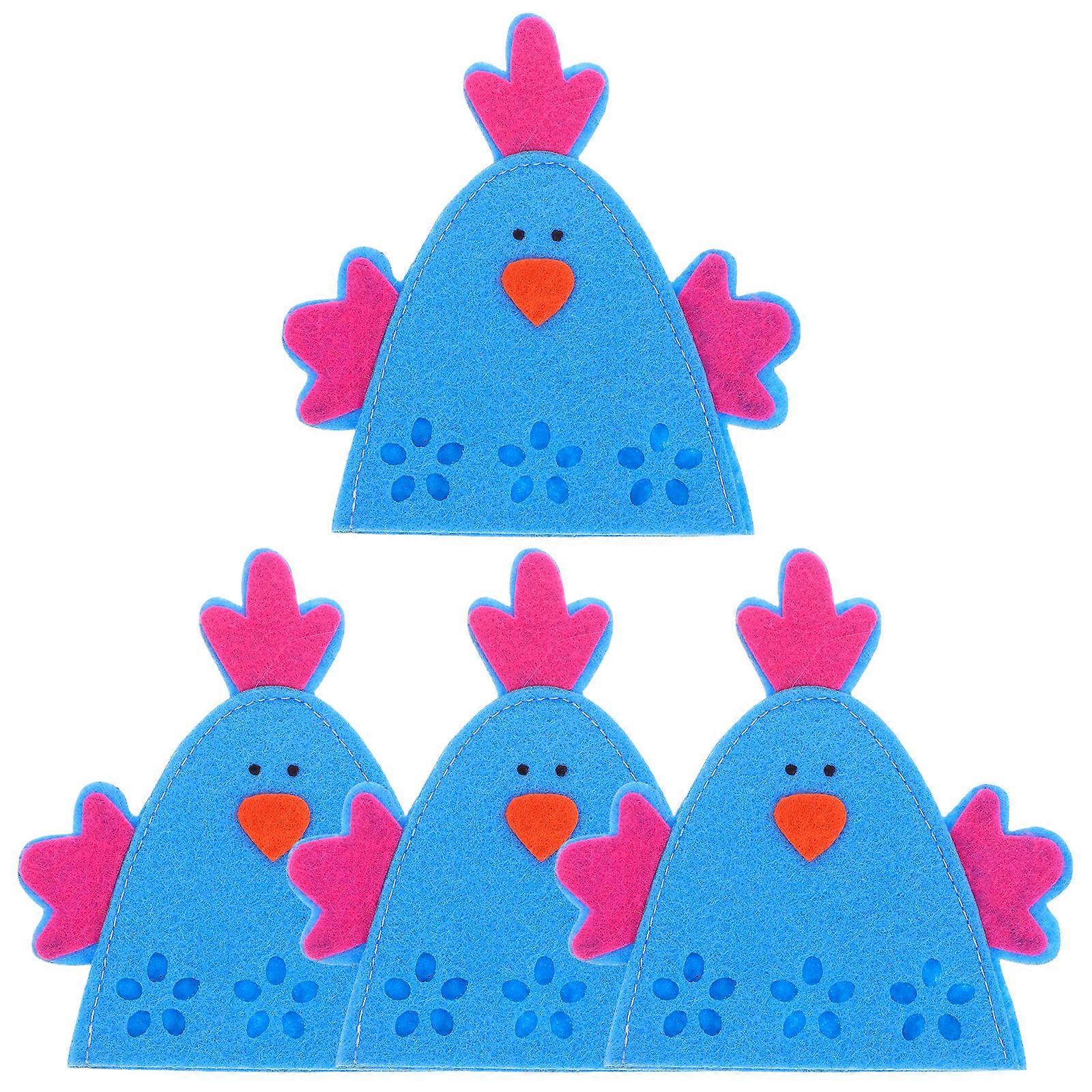 Egg Holder for Boiled Eggs with Festive Chick Design 8Pcs Pack