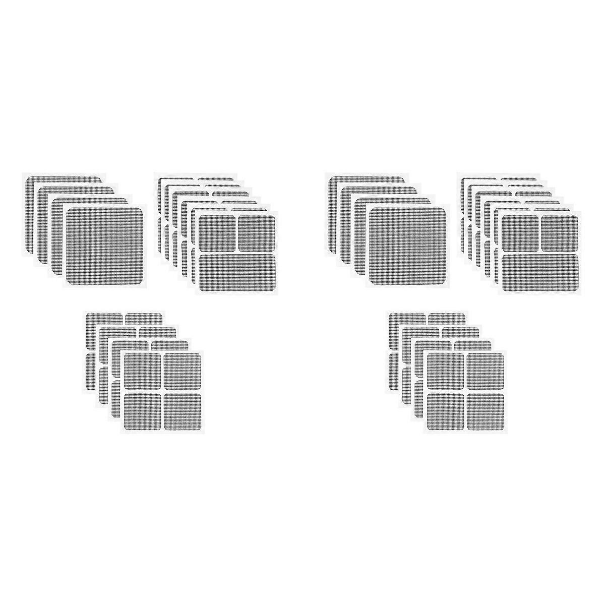 14 Sheets Window Screen Patches Kit, 3 Sizes, for Mesh Screen Door