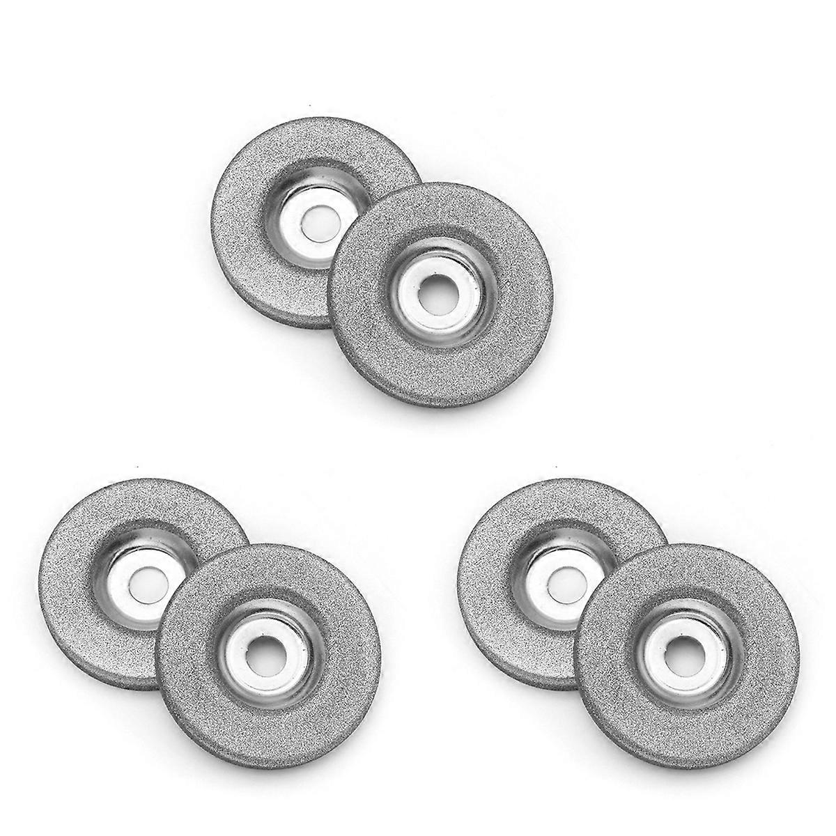 2Pcs 50mm Diamond Grinding Wheel Circle Disc for Electric