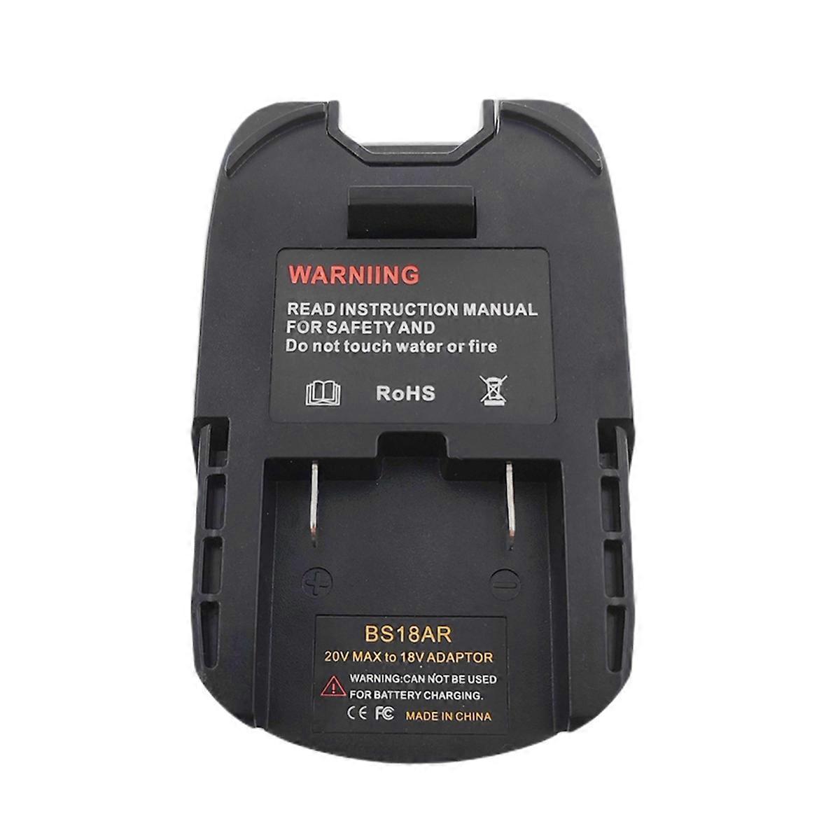 BS18AR Battery Adapter for Bosch 18V Li-Ion Battery to for Aeg RidGid