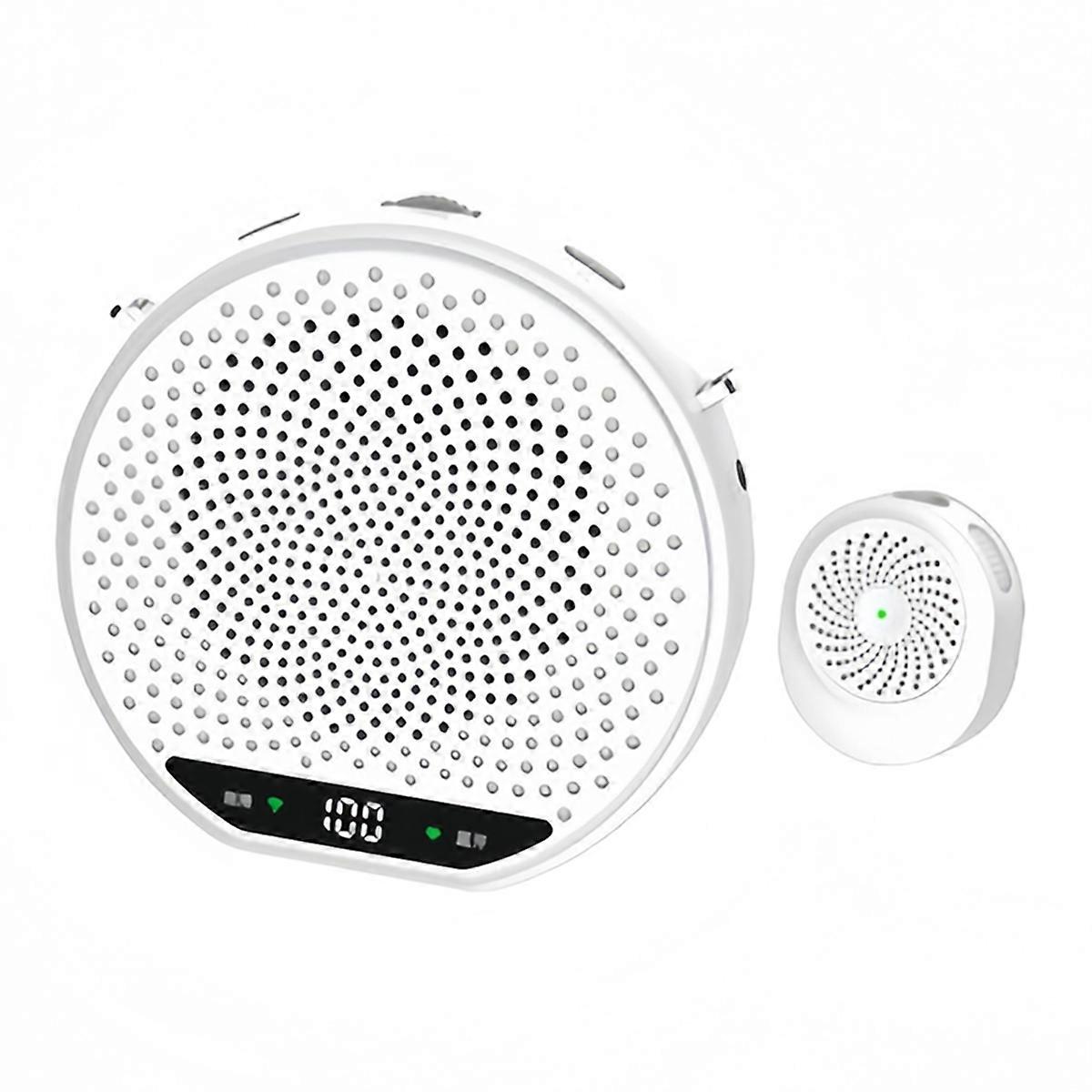 Little Bee Wireless Speaker Magnetic Button-Type Teacher White