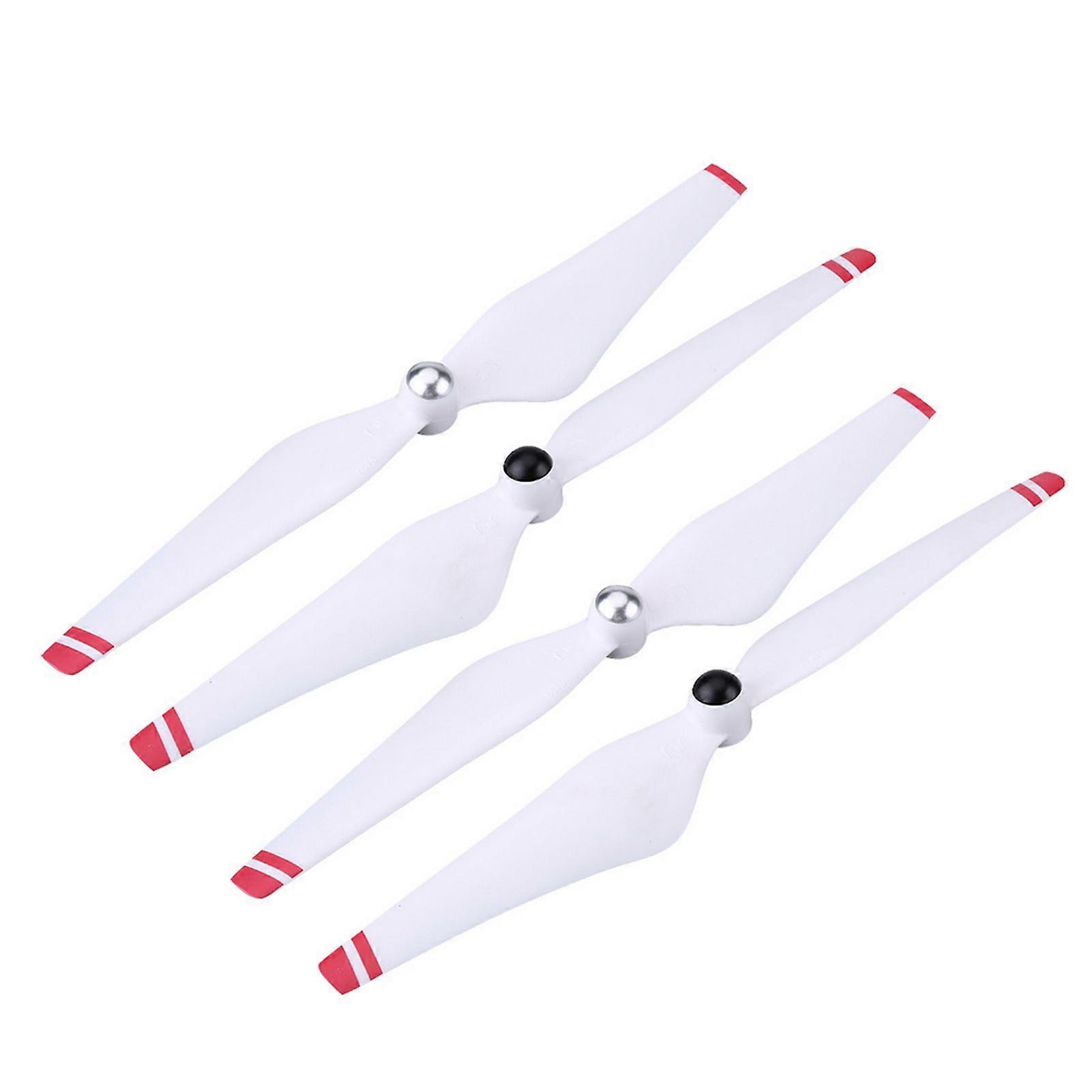 2 Pairs 9450 CW CCW Propellers Blades Accessory for DJI Phantom2/3 Quadcopter (White   Red)