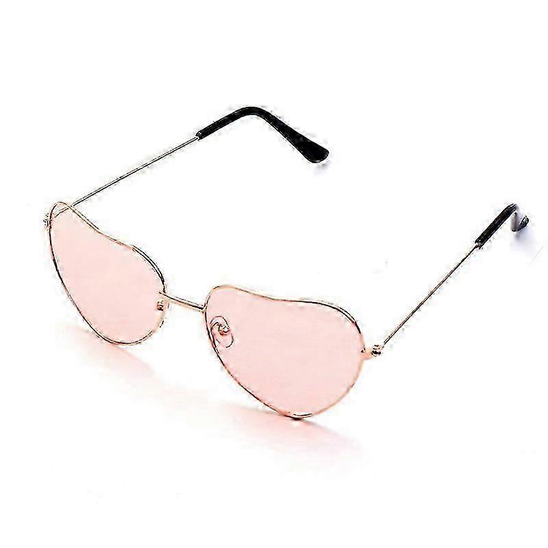 Solbriller Dame Hjerteformede Solbriller Pink_c*