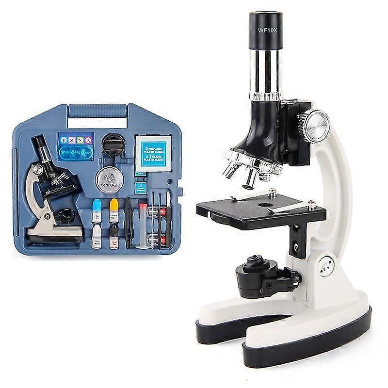 Children's Microscope Science And Education Toy Laboratory 1200 Times High-definition Pupil Microscope Toy Set
