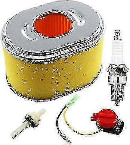 Lumag RP-1100 Pro Air Filter, Spark Plug, Fuel Filter & Stop Switch for Loncin Engine - Replaces 17210-ZH8-820