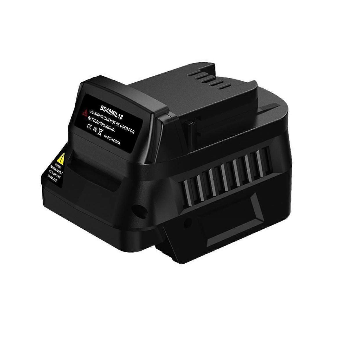 Battery Adapter for 40V Lithium Battery Convert to Work for 18V Cordless Power Tool