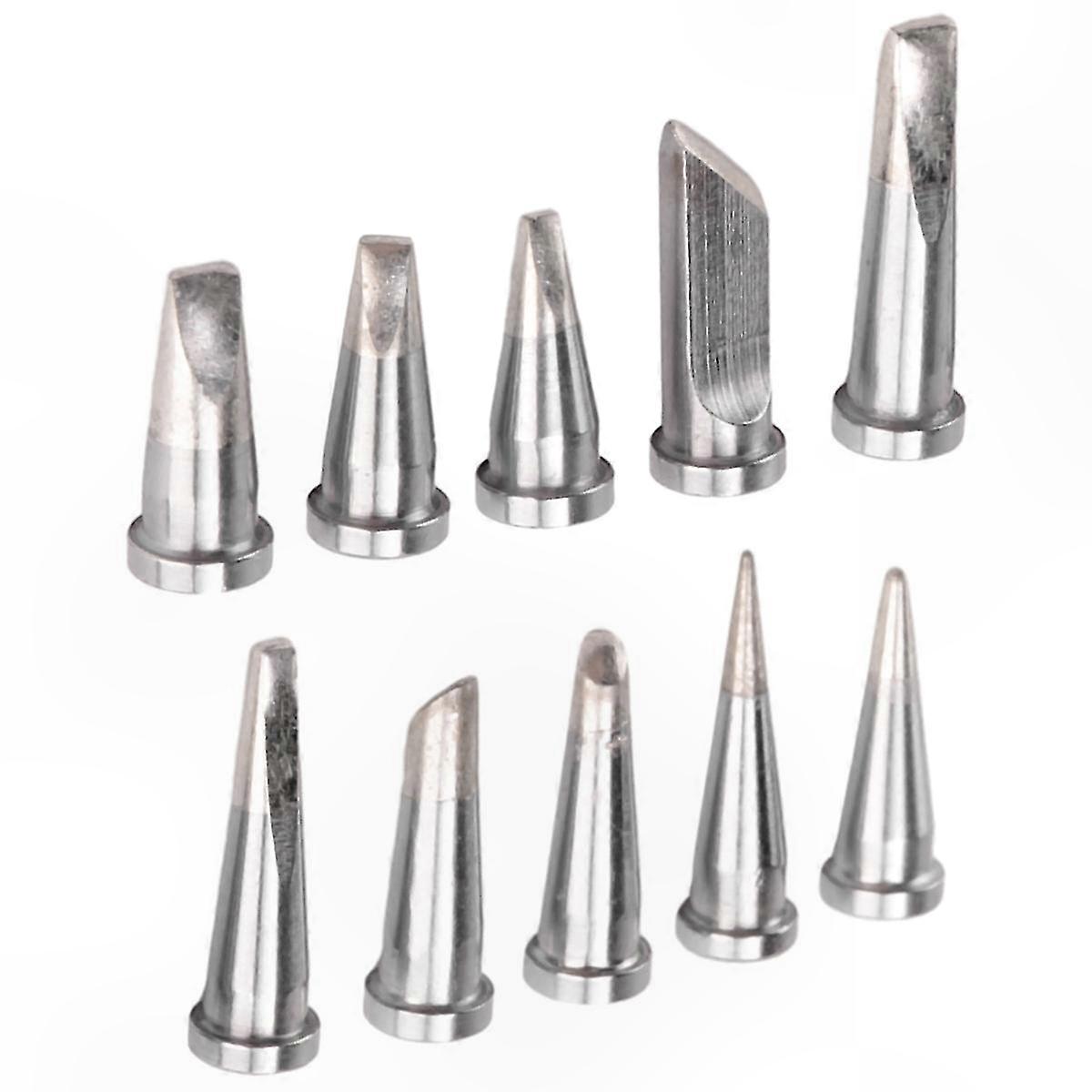 10-Pack Long-Lasting Soldering Tips Compatible with WSD81 WD1000 WSP80 WP80 LT Soldering Stations