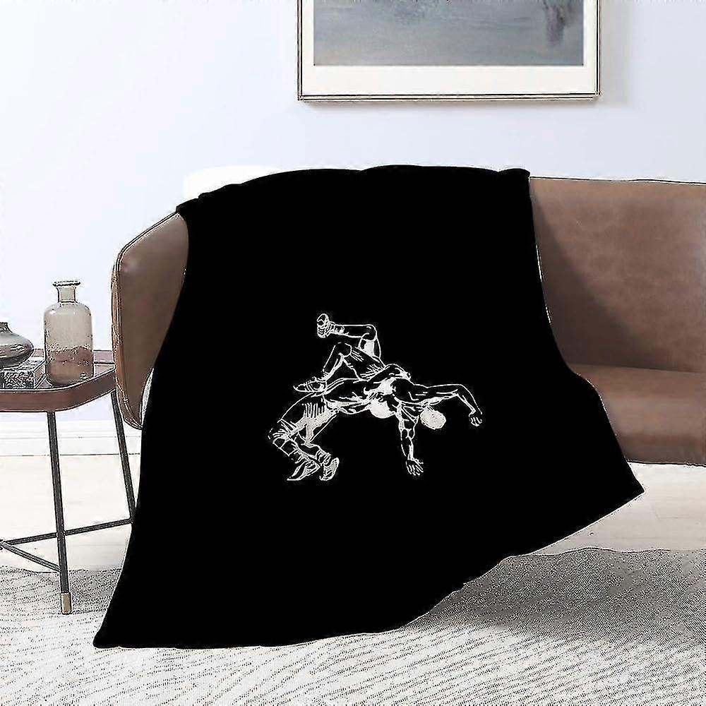 Filt Flanellfiltar, brottning, plädar till soffa Fluffig filt Sängpläd Sovrum, soffa, sovrumstillbehör 51x59 tum