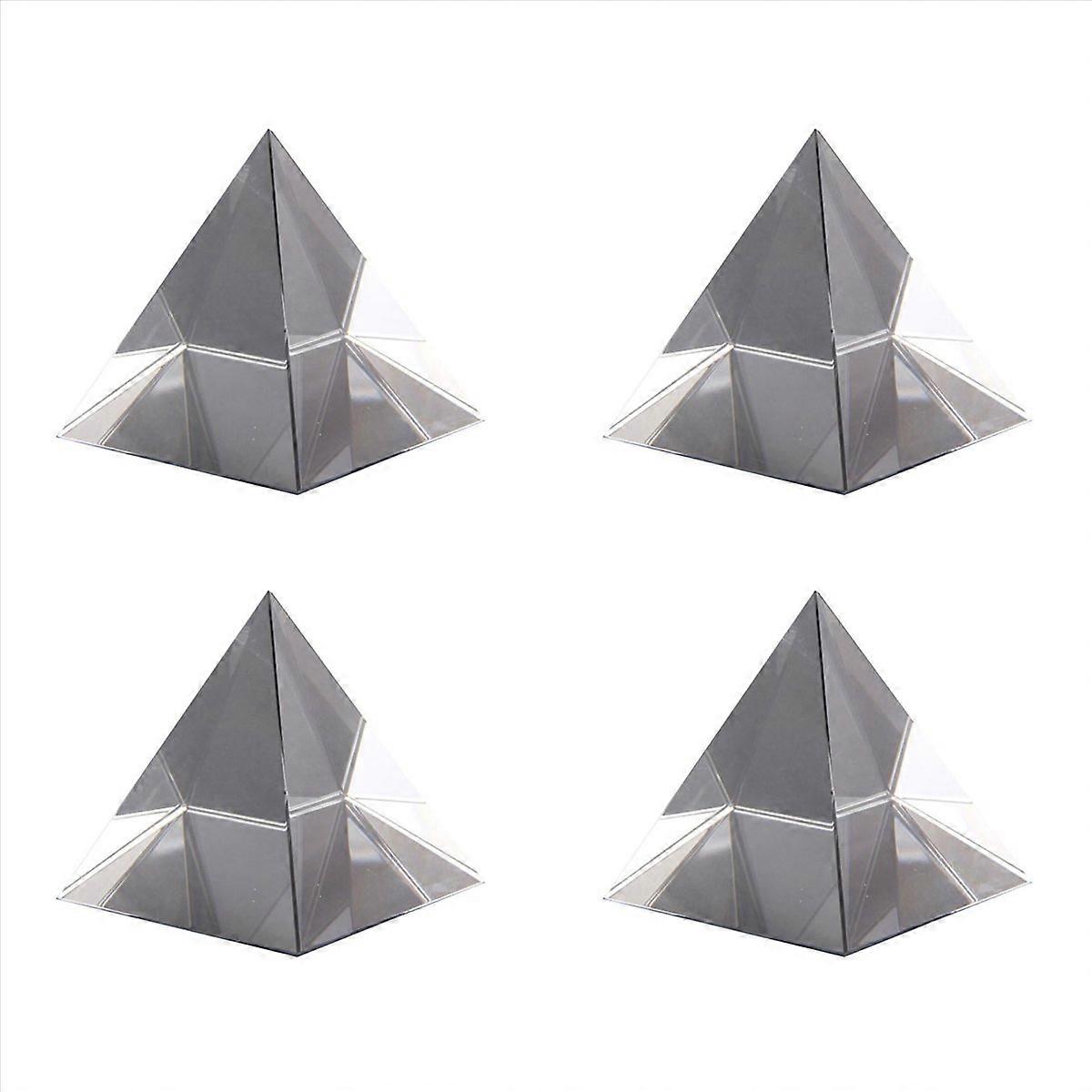 Prism Optical Glass Pyramid 40mm High Rectangular Polyhedron