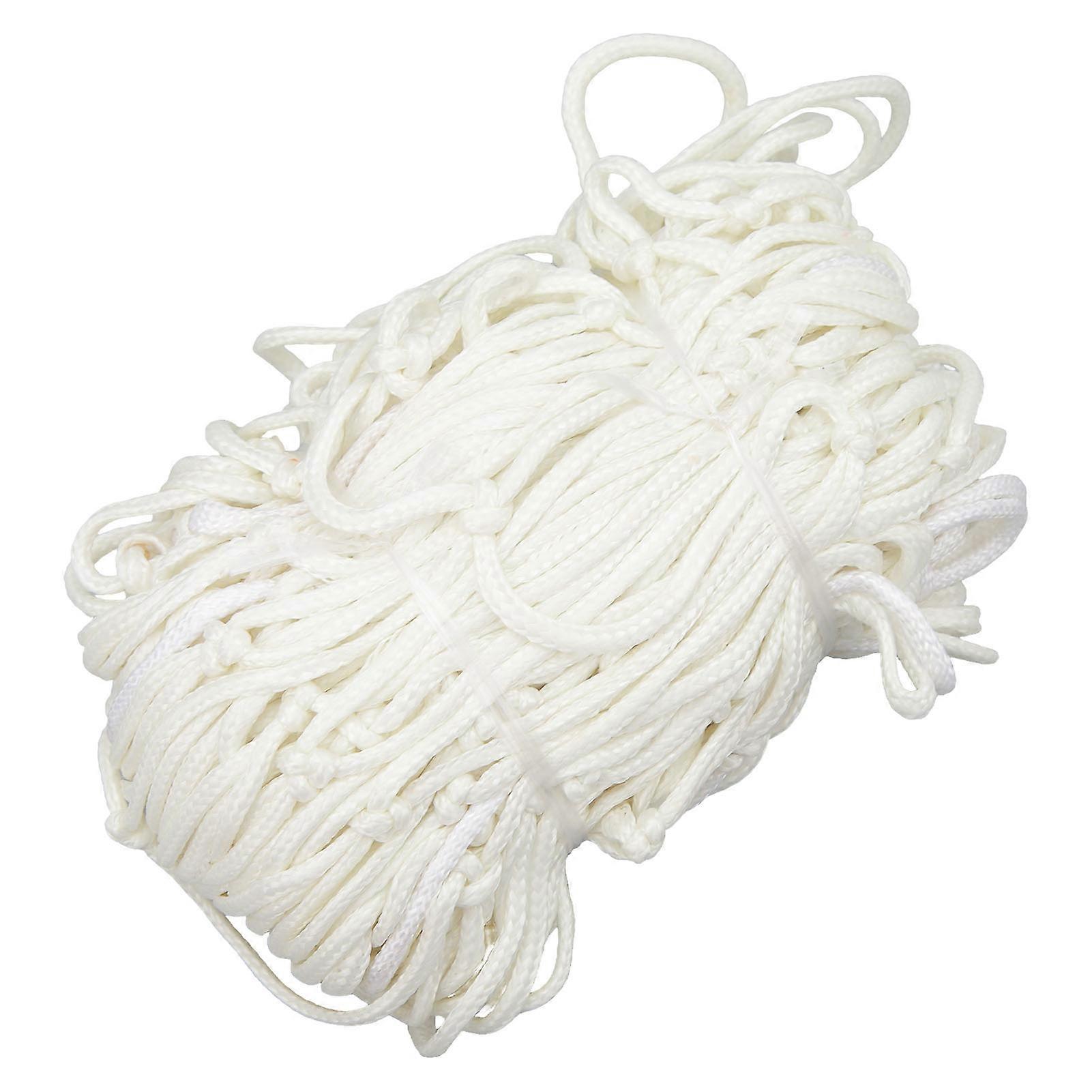 Soccer Goal Net Luminous Polyester Easy To Assemble Soccer Replacement Goal Nets for Football Game 