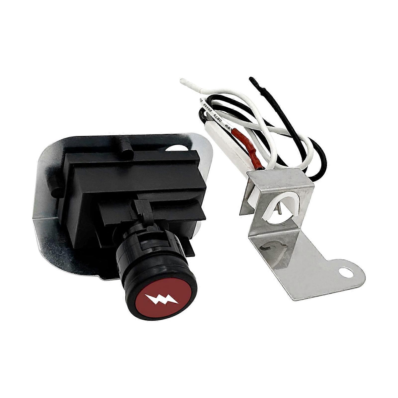 Igniter Replacement Set Ignitions Set Igniter Set Grill Lighter Ignitions Set Metal Texture Suitable for Outdoor Cooking Multicolor