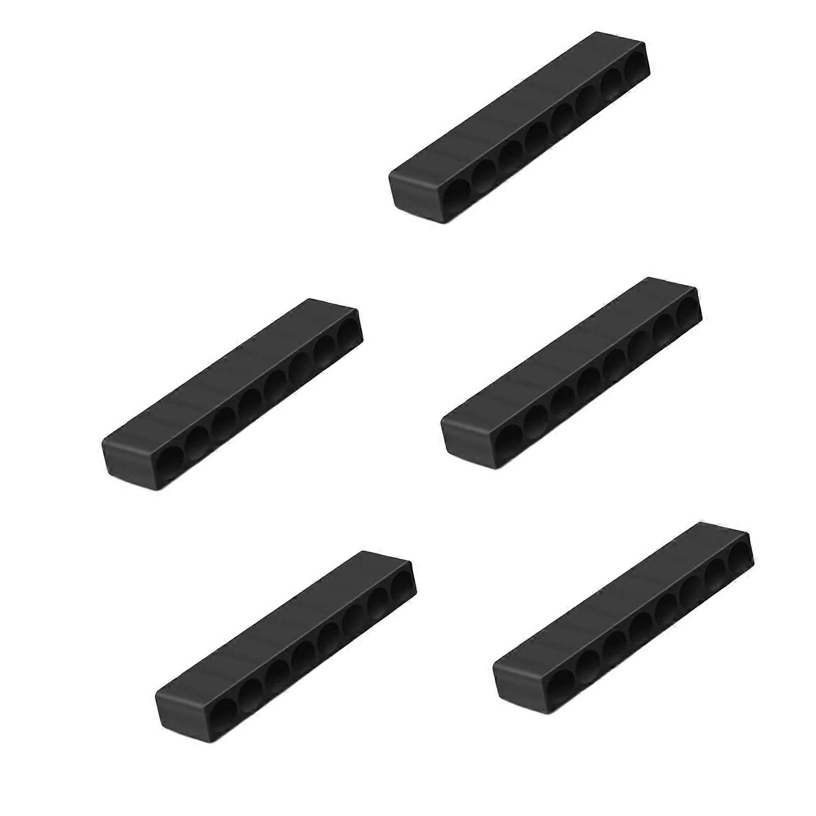 6.35mm Bit Storage Card Screwdriver Bit Soft Case Container For 1/4" Driver Accessories Firm Lightweight Workshop Setups Multicolor