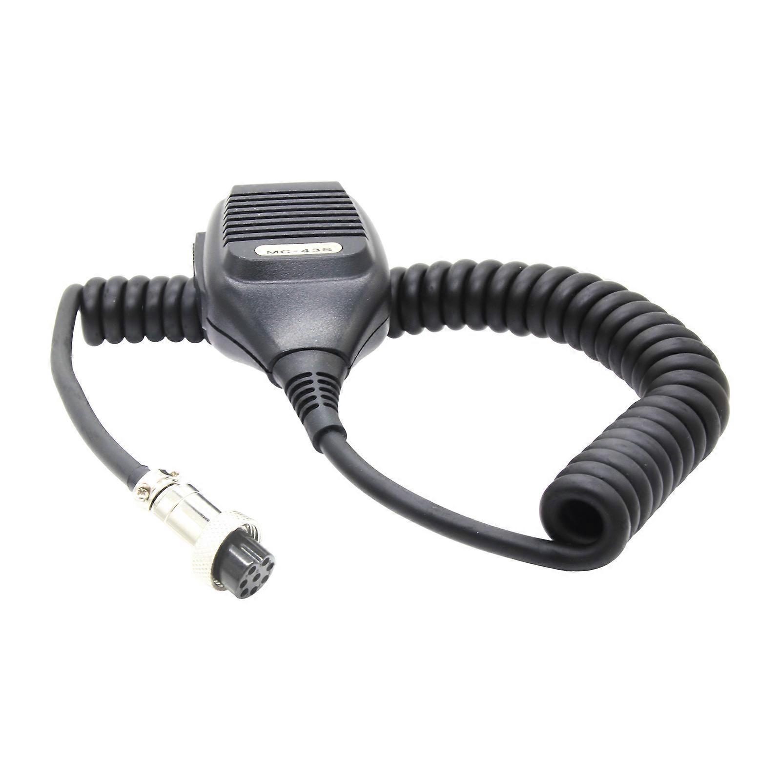 8 Pin Microphone Clear Communication Microphone Metal Hook Microphone Reliable Handheld Microphone for -480HX  TM-231 Multicolor