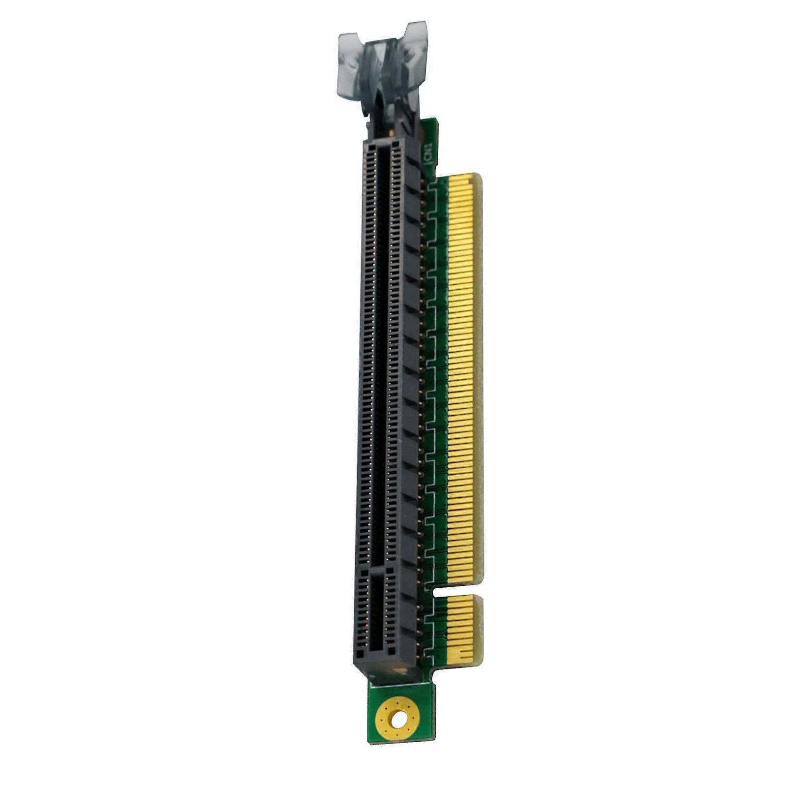 PCIe PCIExpress3.0 X16 to X16 Risers Card for 1U Computer Servers Chassises 90 Degree Right Angle Adapters Multicolor