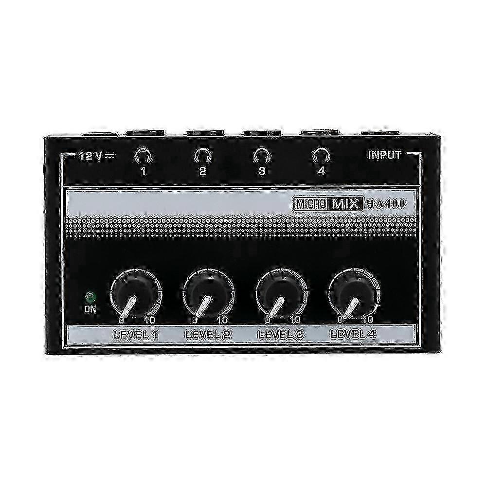 Ultra-compact 4 Channel Headphone Amplifier Ha400 Audio Stereo Amp Amplifier For Music Mixer Record