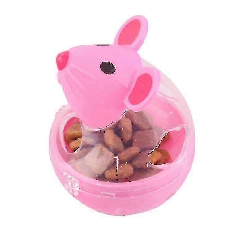 Kattmöss Mattumlare Katt Mat Leksaksboll Interaktiv Katt Matmatmatare Läcka Mat Intressant Plast Katt Matdispenser Behandla leksak