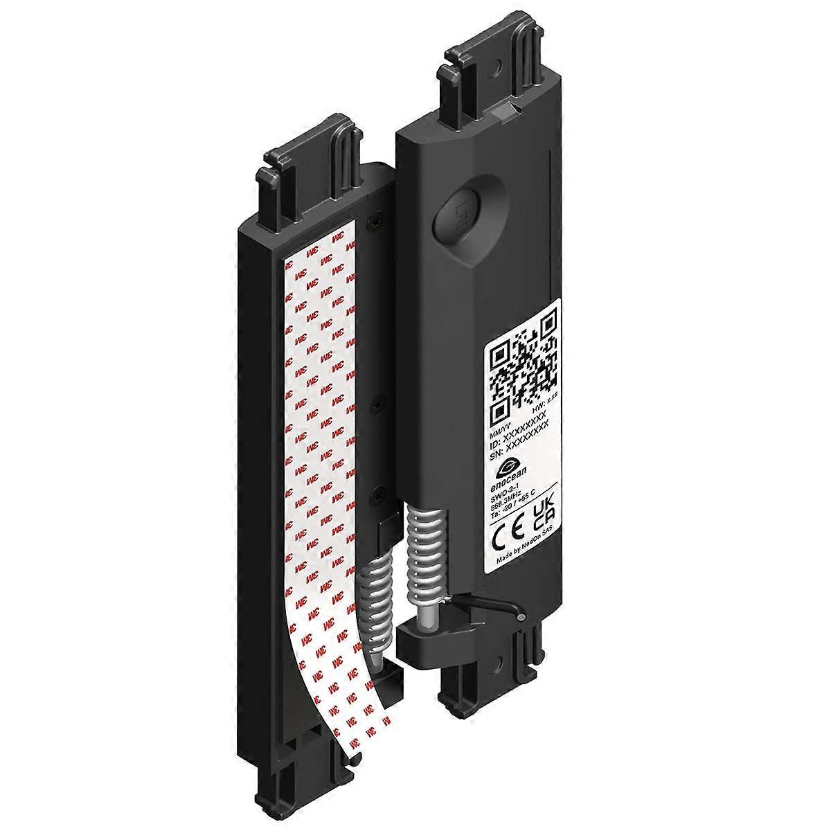 EnOcean IPX3 Compatible Invisible Opening Sensor without Battery, Black