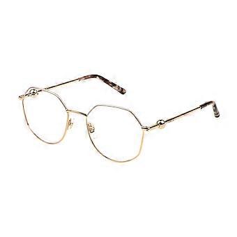 Eyewear Frames Furla VFU870 08MZ ORO RAMATO LUCIDO C/PARTI COLORATE 54/19/135 WOMAN