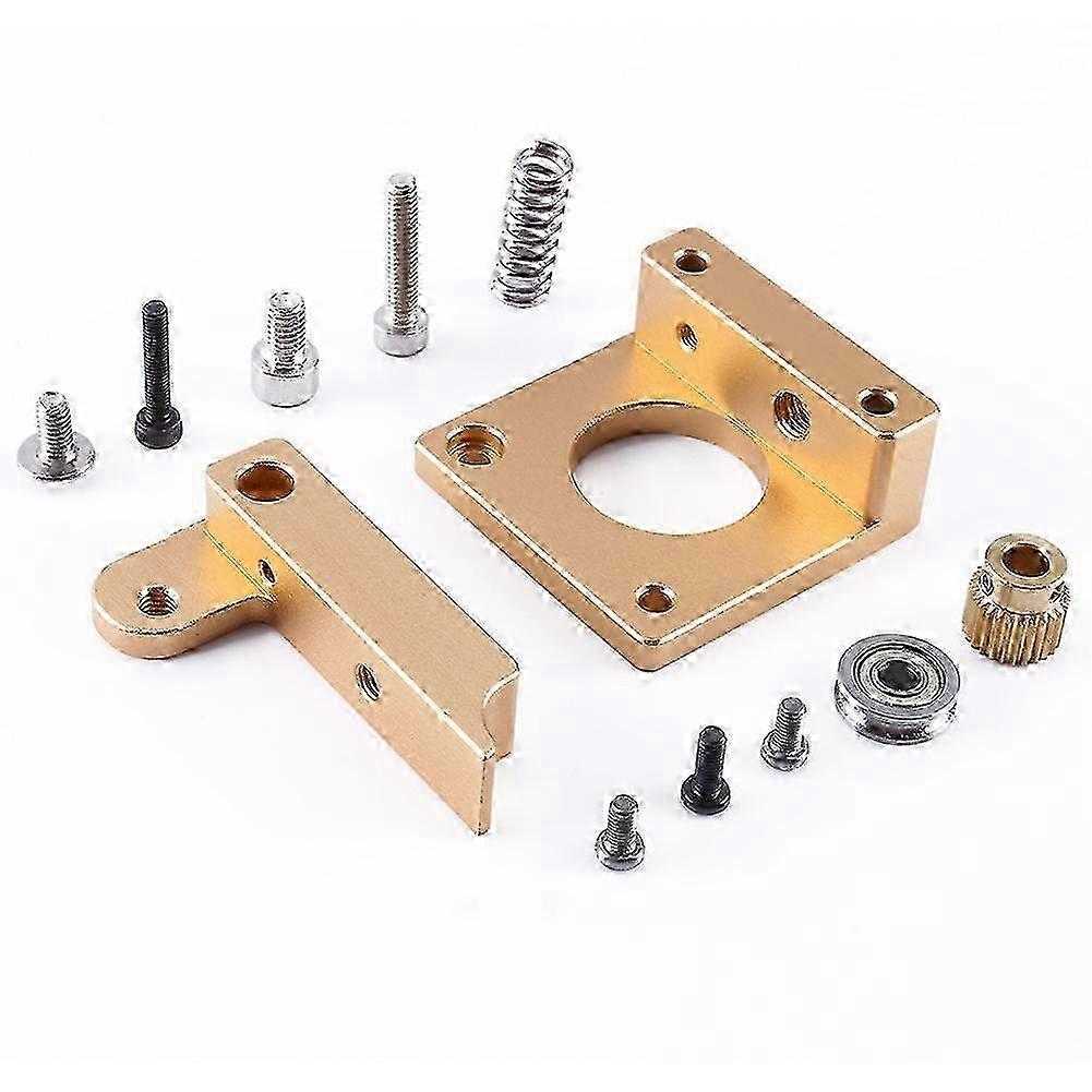3D Printer Accessory: MK8 Extruder Aluminum Block & Extruder Bracket (Forward) 2025