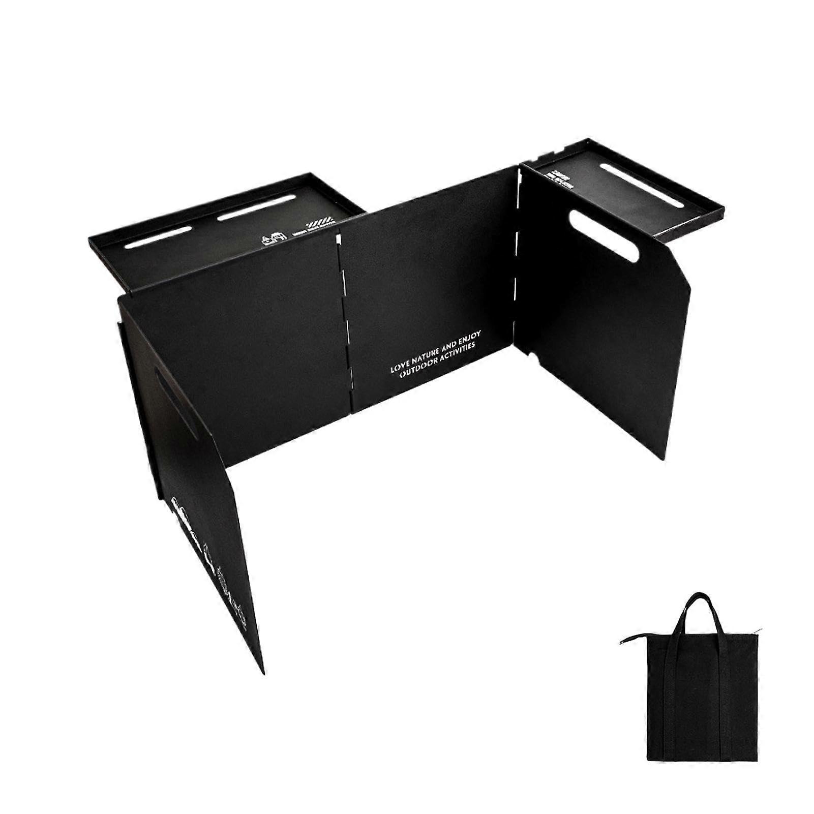 Wind Blocker for Camping Stoves, Foldable Windscreen, Portable Outdoor Wind Shield, Stove Compatibility