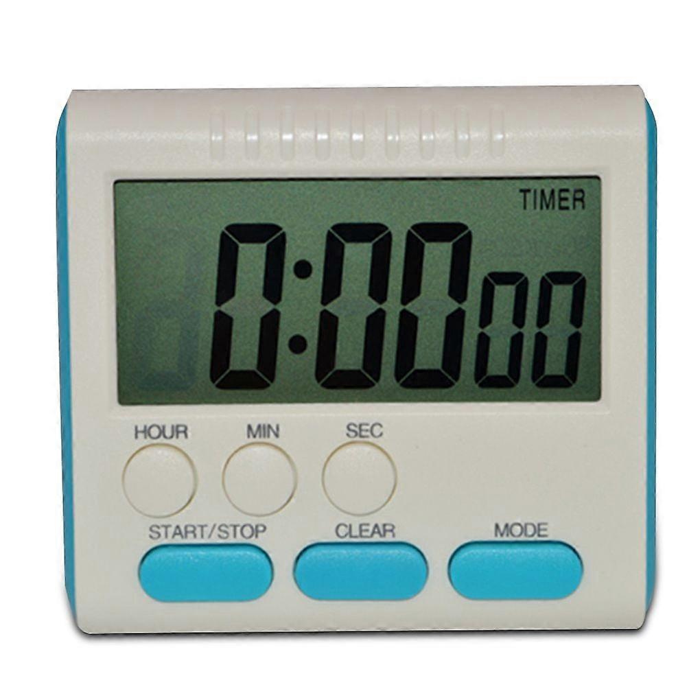 Digital Time Magnetic Large LCD Digital Kitchen Timer Alarm Count Up&Down Clock 24 Hours