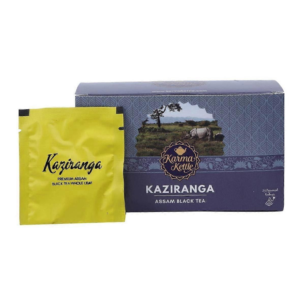 Черный чай Ассам (25 пак, 2 г), Kaziranga,  Karma Kettle