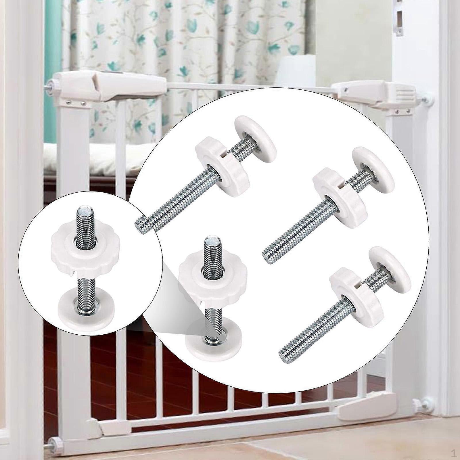 4 Pack Gate Threaded Rods Easy Install Hardware for
