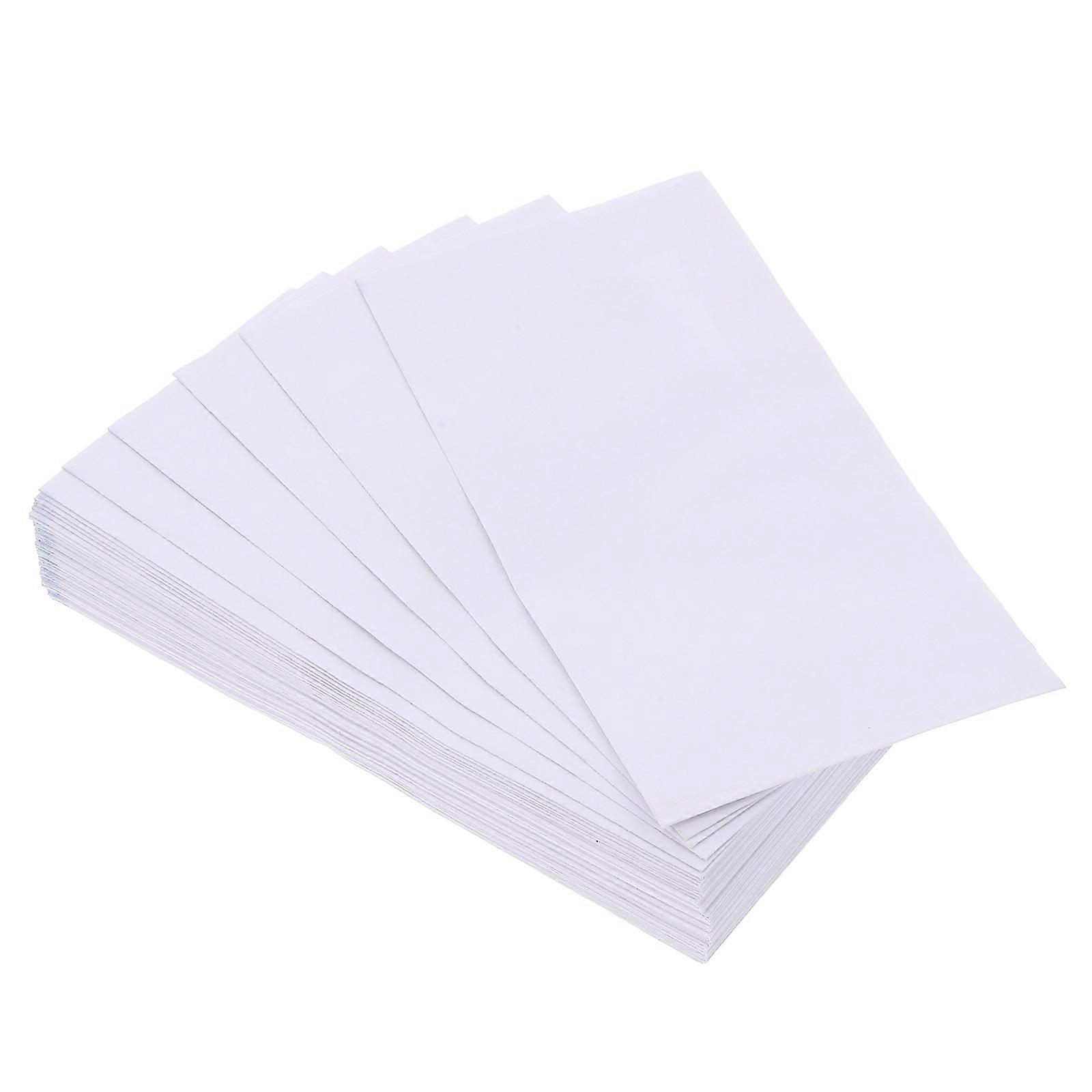 White Paper Coin Envelopes for Storing Small Items 60Pcs Set