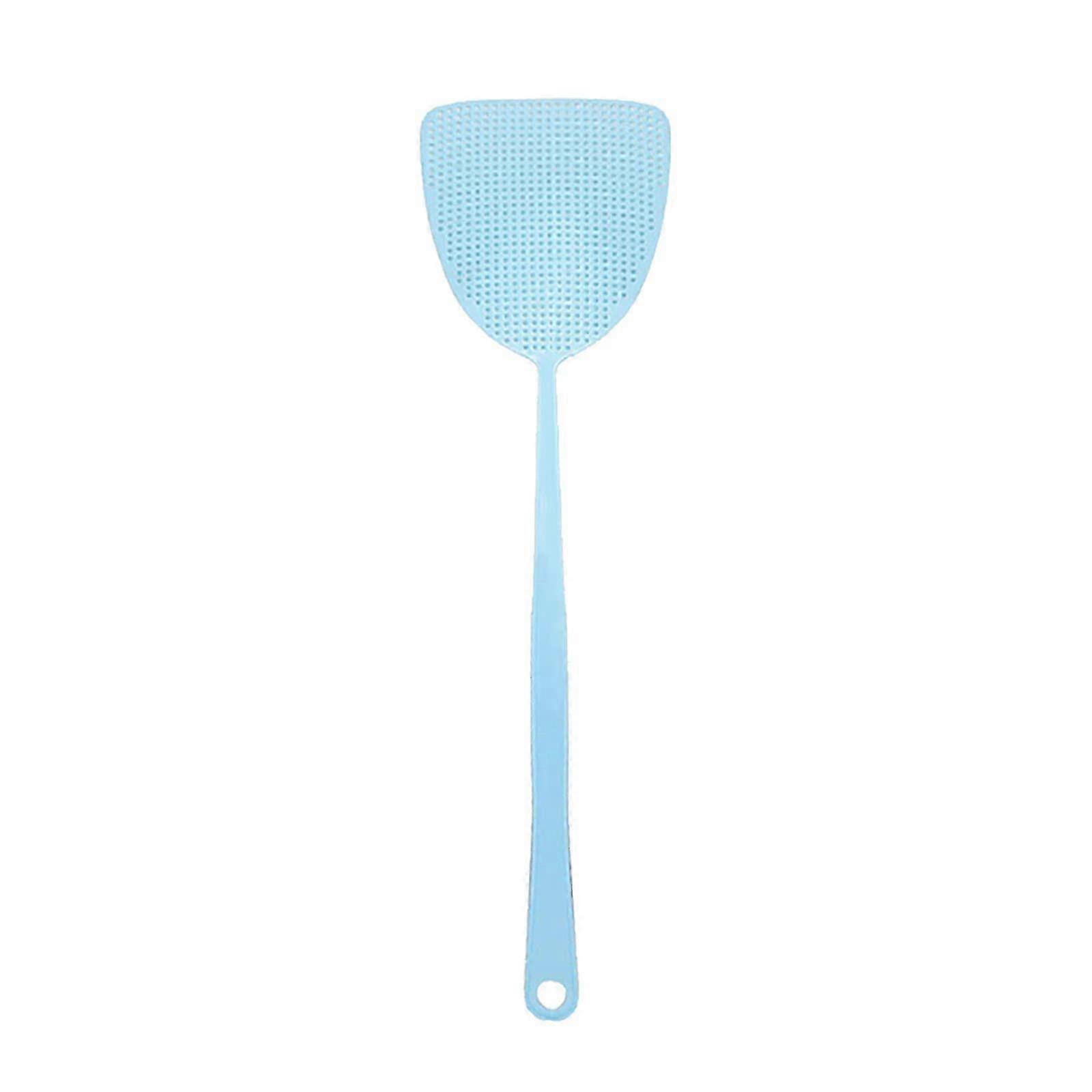 Fly Swatters - Manual Plastic Long Handle Solid Color Indoor Outdoor Kitchen