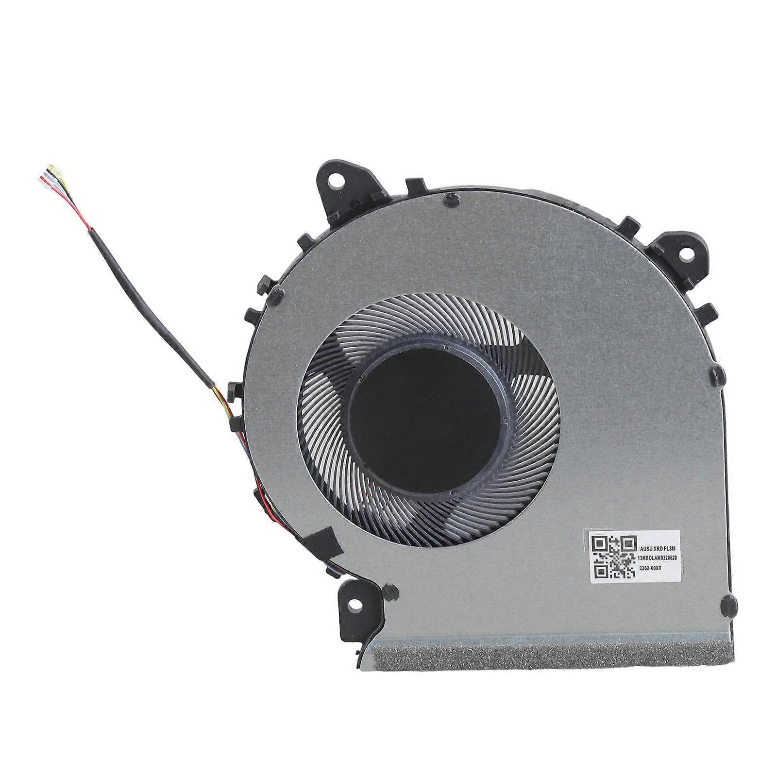 Replacement Laptop CPU Cooling Fan Laptop Notebook Radiator Cooling Fan Graphics Card Heatsink Replacement for X515 X515DA Multicolor