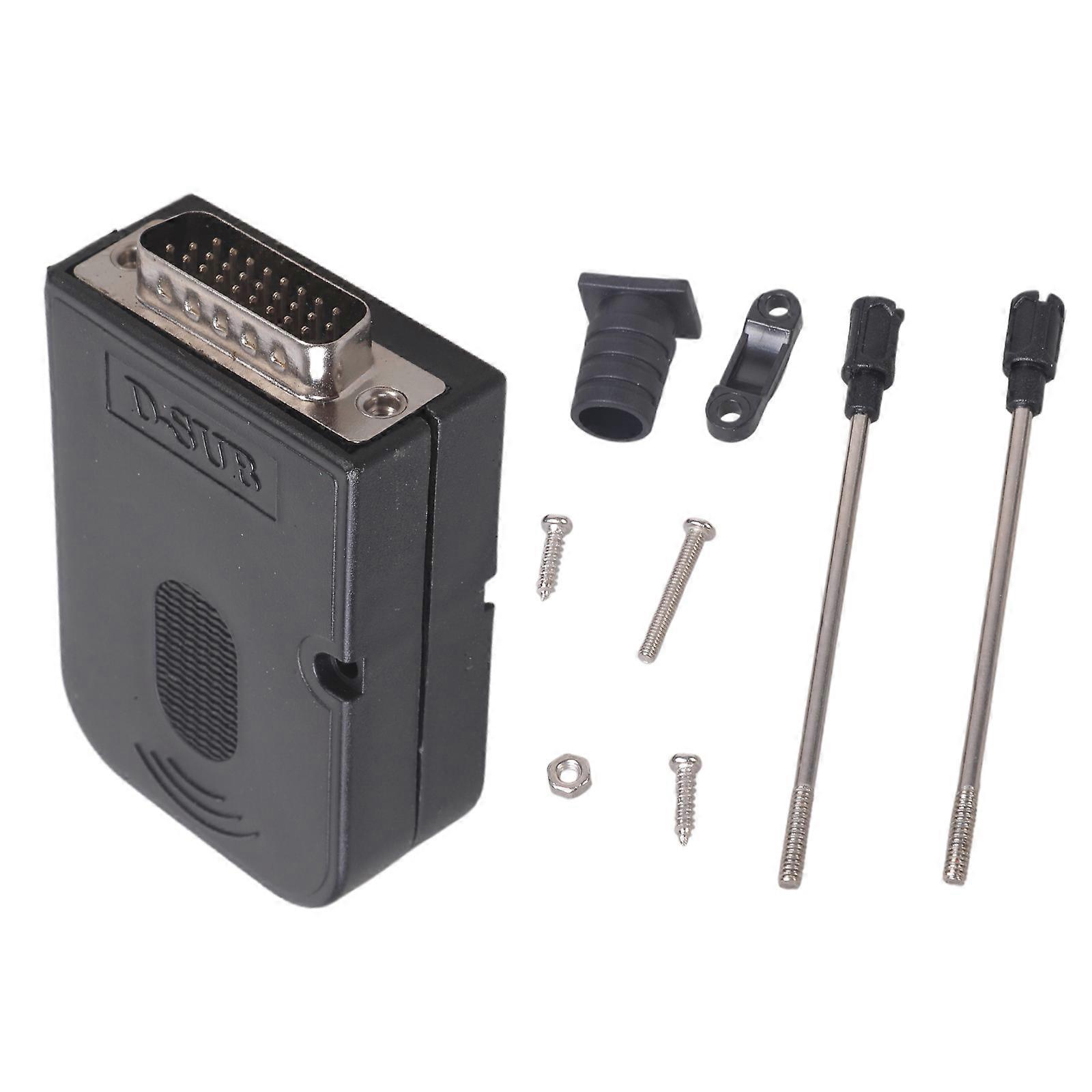 High Density DB26 Screw Terminal Module Coppered Contacts Compatibles Serial Paralleled Devices Multicolor