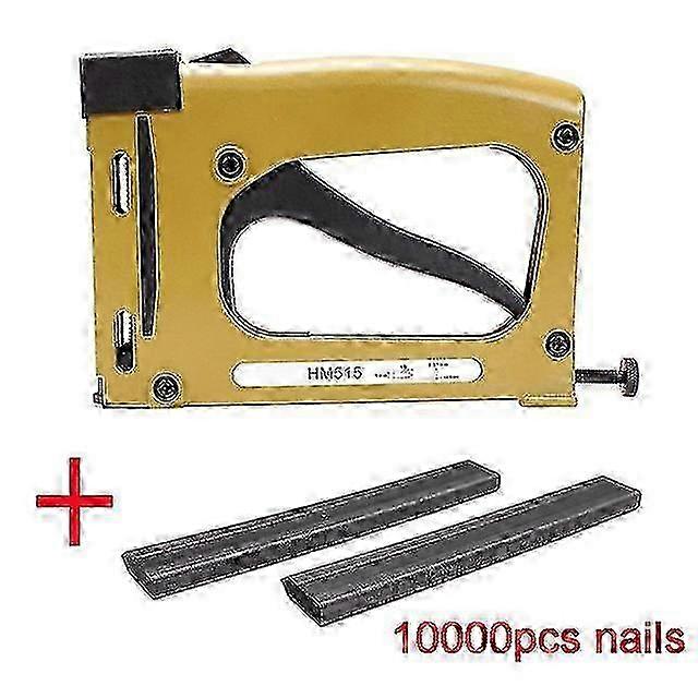 Hm515 Manual Staple Gun Manual Stapler Manual Nailer Frame Tacker For Cross Stitch Frame Backboard Fixed Nail Nail Gun