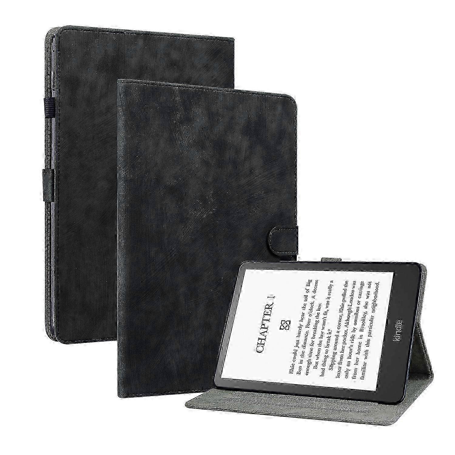 For Amazon Kindle Paperwhite 5 Tiger Pattern PU Tablet Case With Sleep / Wake-up Function 2025
