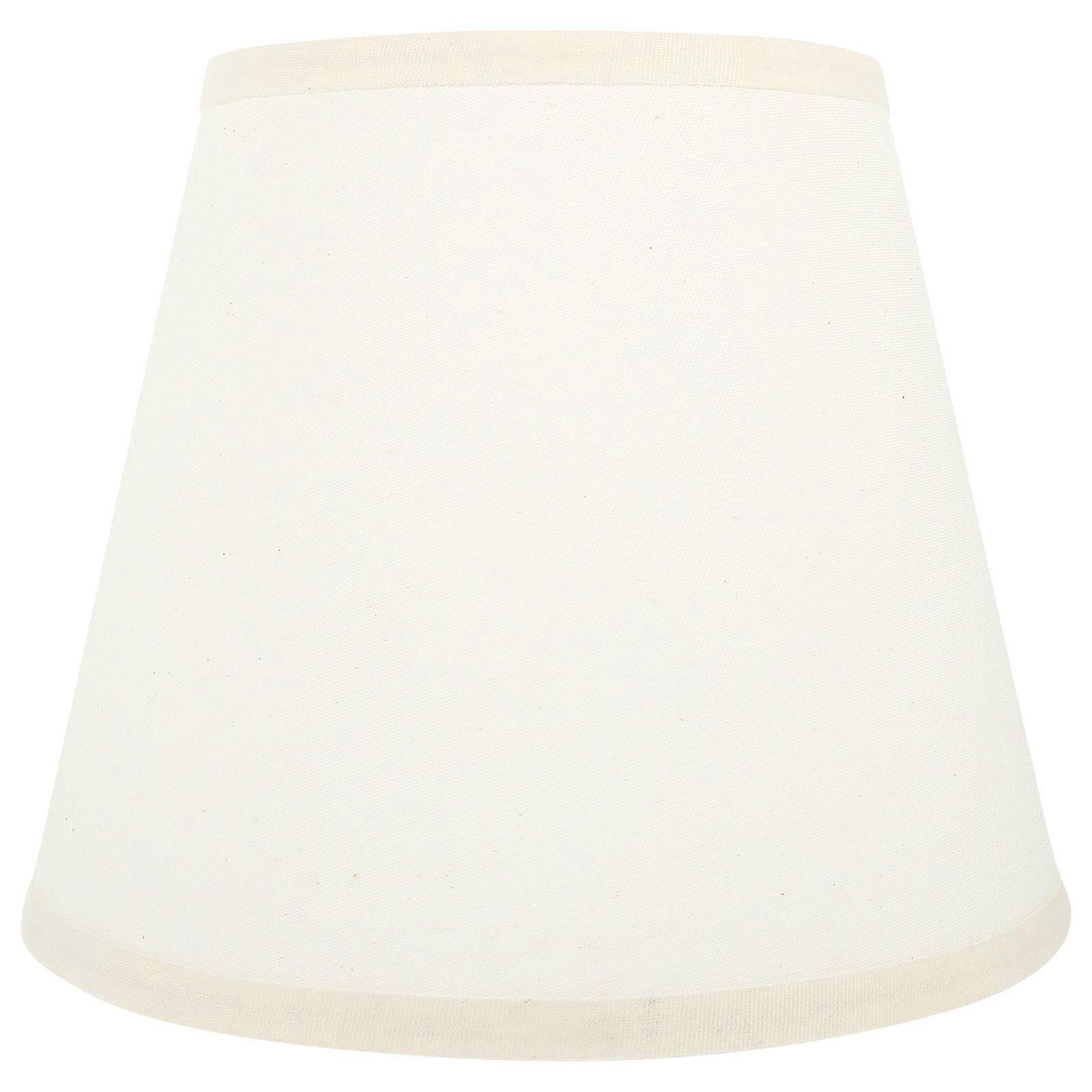 Beige Linen Lamp Shade for Table Lamp Replacement with Material