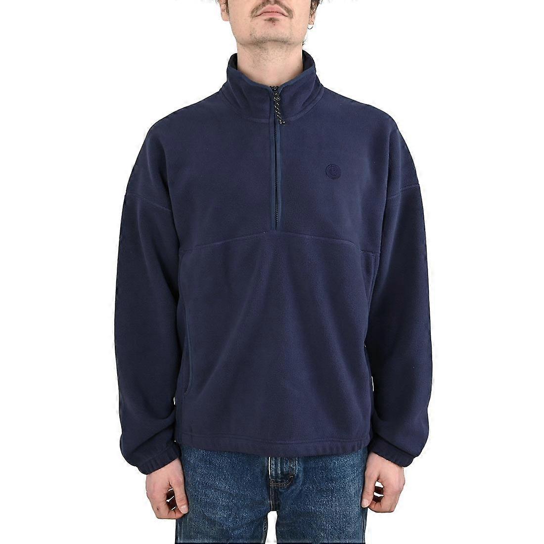 Polar Ivan Half Zip Pullover Fleece - Grey Blue