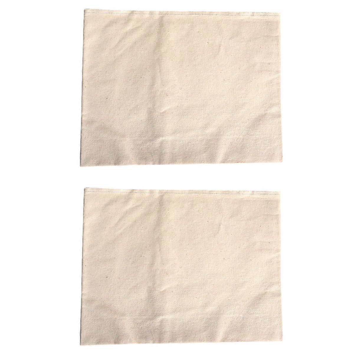 2 Pack Bread Proofing Cloth Pure Cotton Canvas for Dough Rising and Pastry Baking Mat Reusable for Home and Bakery