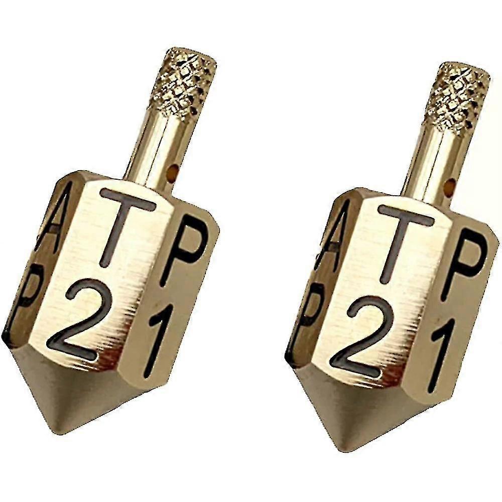 Put And Take Spinner Top Game Solid Brass Dreidle Spinning