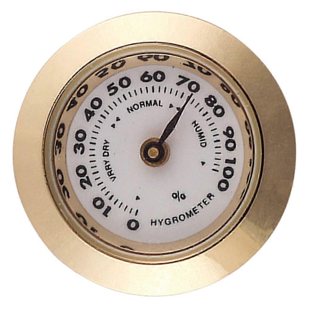 Analog Cigar Humidor Hygrometer Ensures Precise Humidity Monitoring
