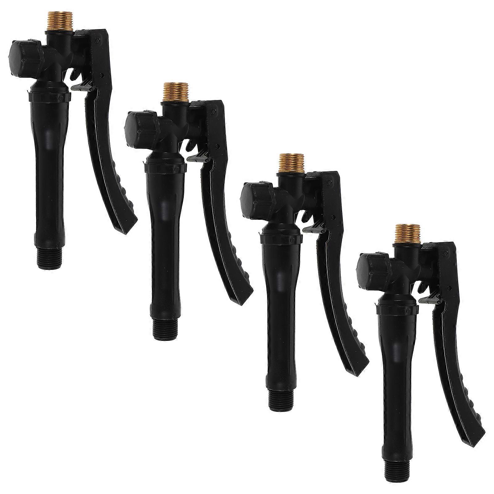 HighPressure Replacement Trigger Handle for Pump Sprayers Ergonomic Black PP Copper for Agricultural Use