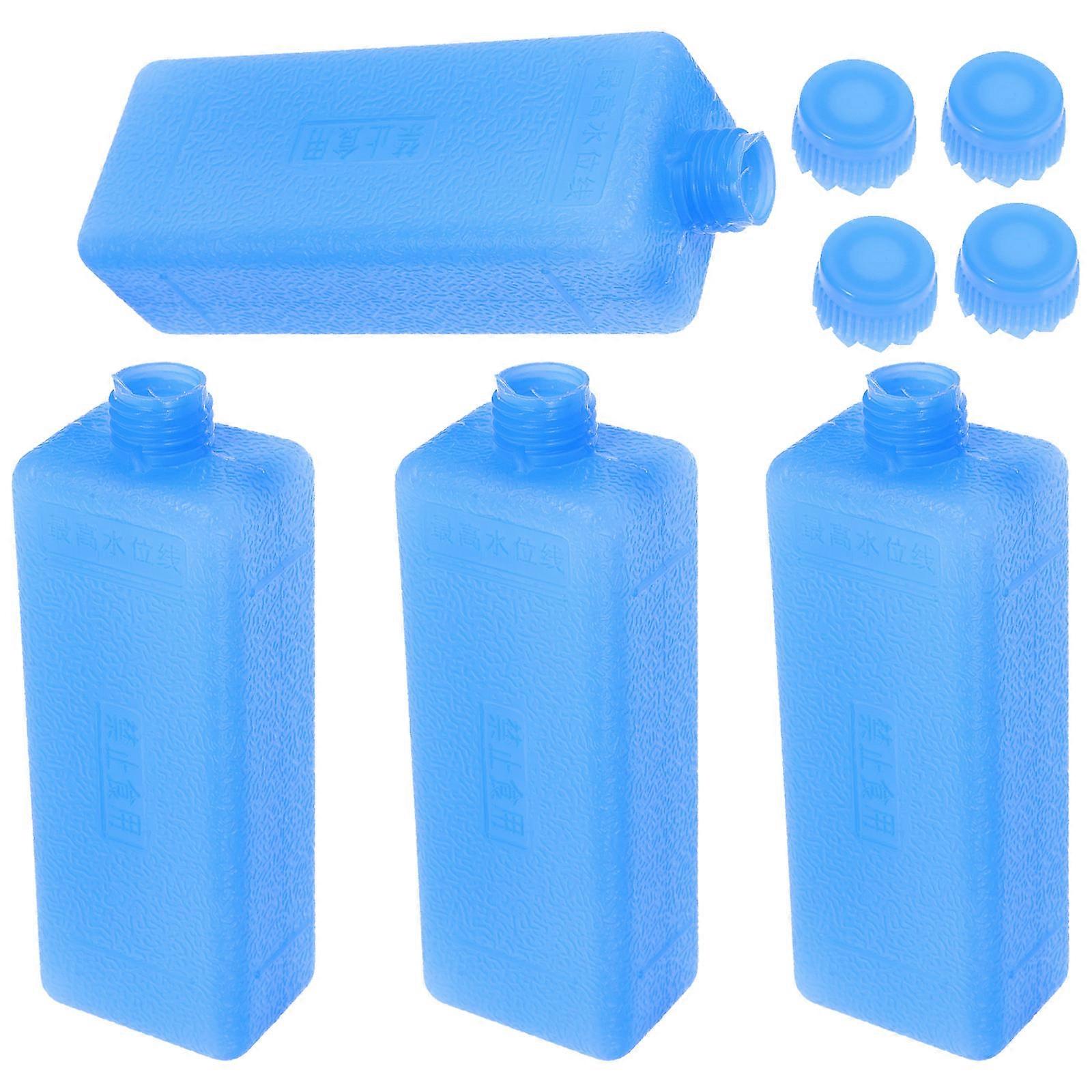 Ice Packs for Cooler Fan Freezer Packs Reusable 4Pcs Set Blue