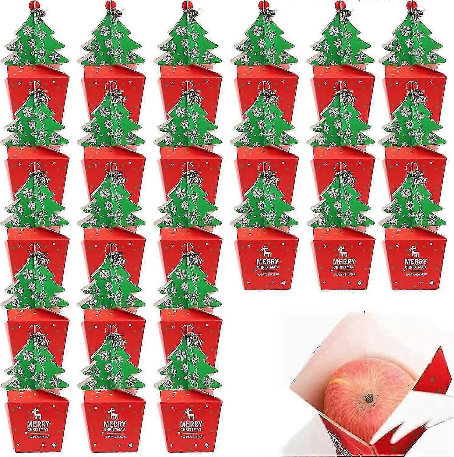 Christmas Advent Calendar Boxes, 24 Christmas Countdown Boxes , Christmas Box